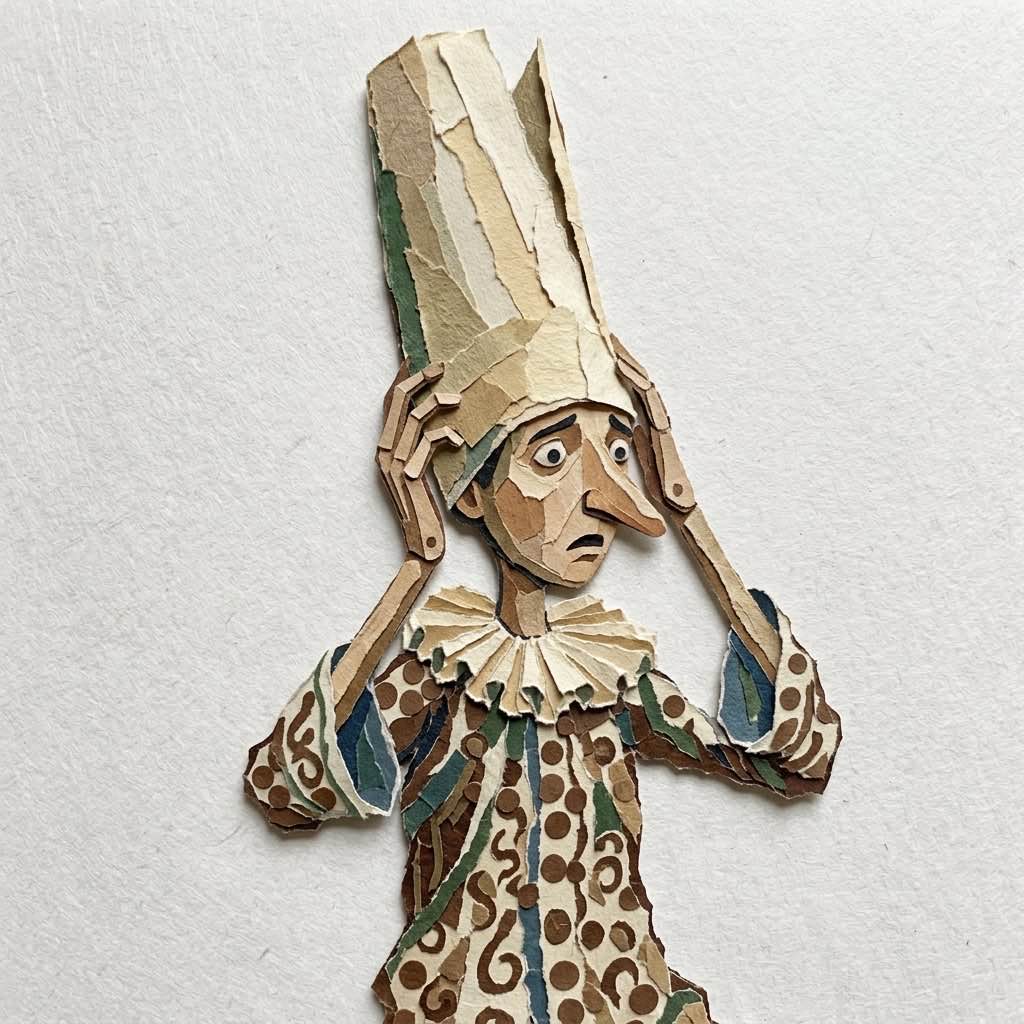 Il vestito di carta di pane